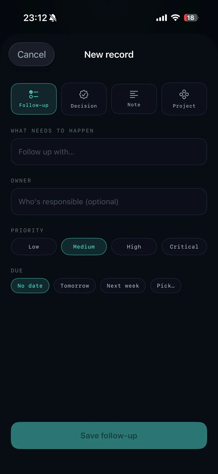 Hey O.R.B.I.S. iOS